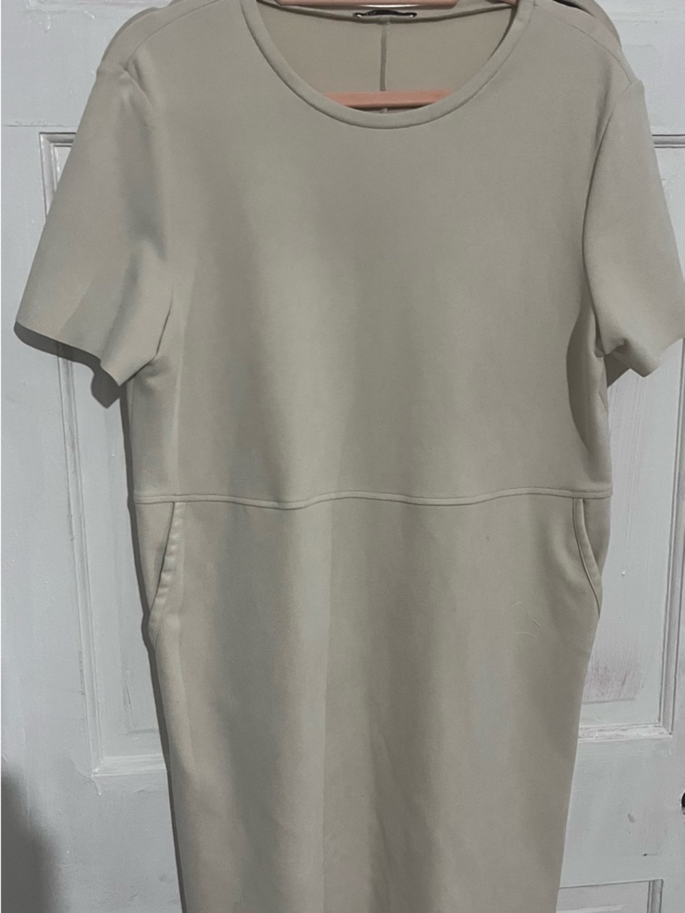 Zara Cream Shift Dress